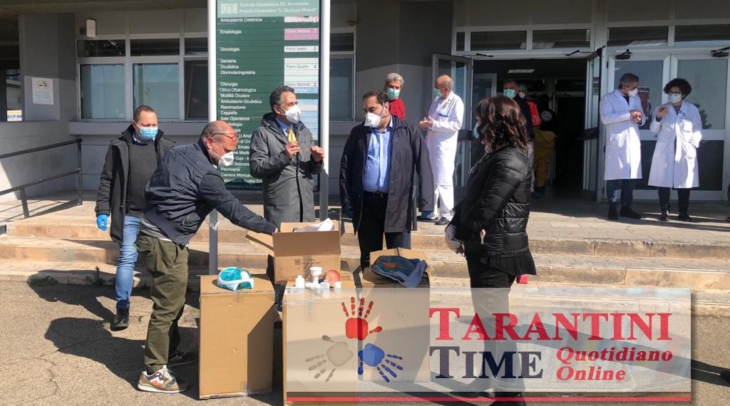 Prima consegna al Moscati di 80 kit che trasformano le maschere da snorkeling in respiratori d’emergenza