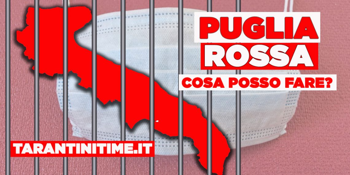 Puglia rossa. Cosa si può fare? Ecco i dettagli