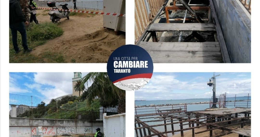 Spiaggia trasformata in cantiere. Si valuta esposto in Procura