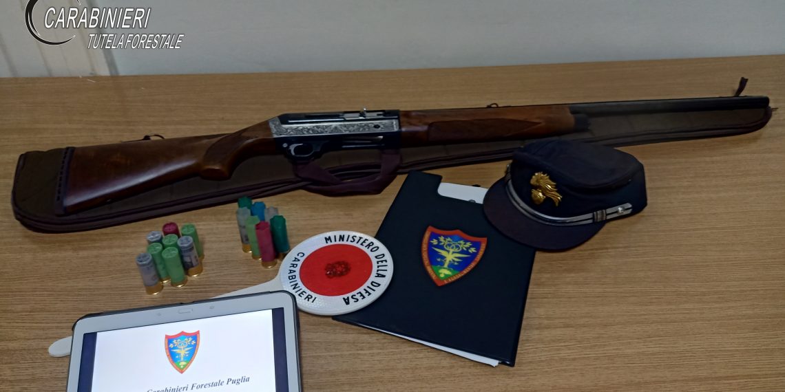 Stagione venatoria. Denunciati 7 cacciatori: sequestri e sanzioni