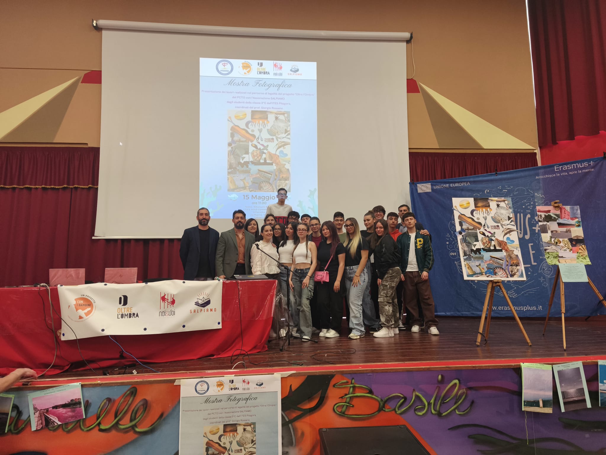 concluso il progetto con gli studenti del pitagora promosso da ‘noiampvoi insieme a ‘salpiamo 