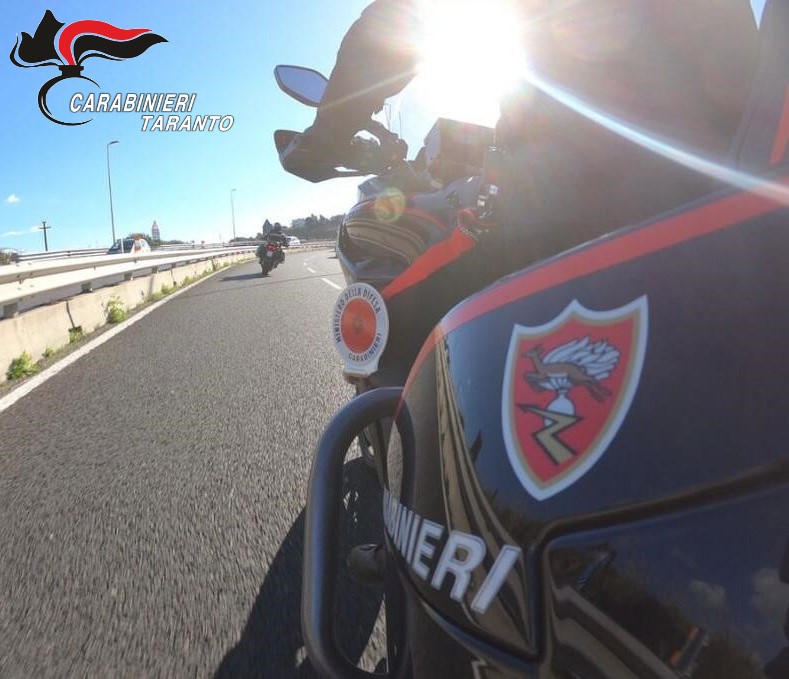 Moto rubate recuperate dai Carabinieri seguendo il Gps Moto rubate recuperate dai Carabinieri seguendo il Gps