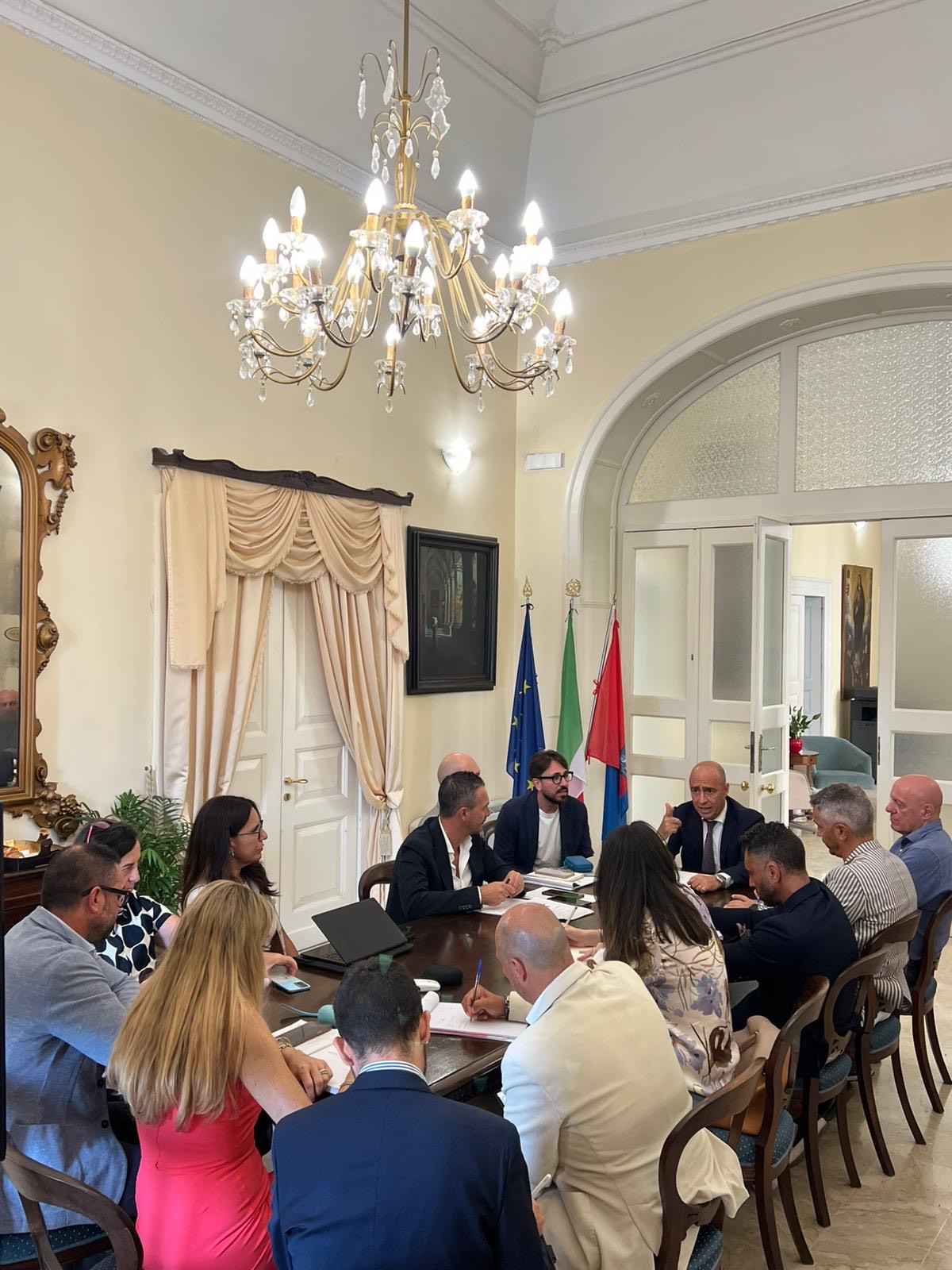 citt224 vecchia il sindaco riunisce cabina di regia