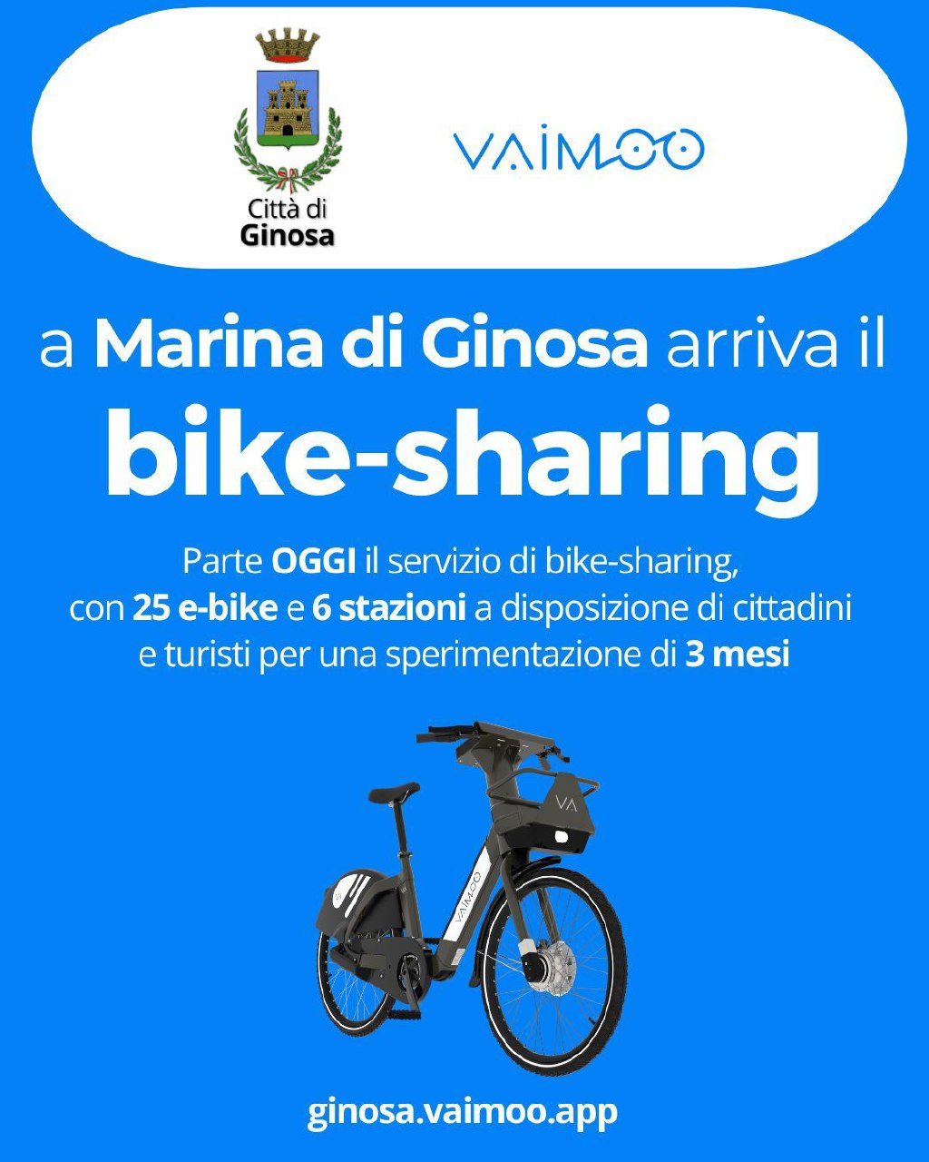 mobilit224 sostenibile a marina di ginosa parte la sperimentazione di bike sharing