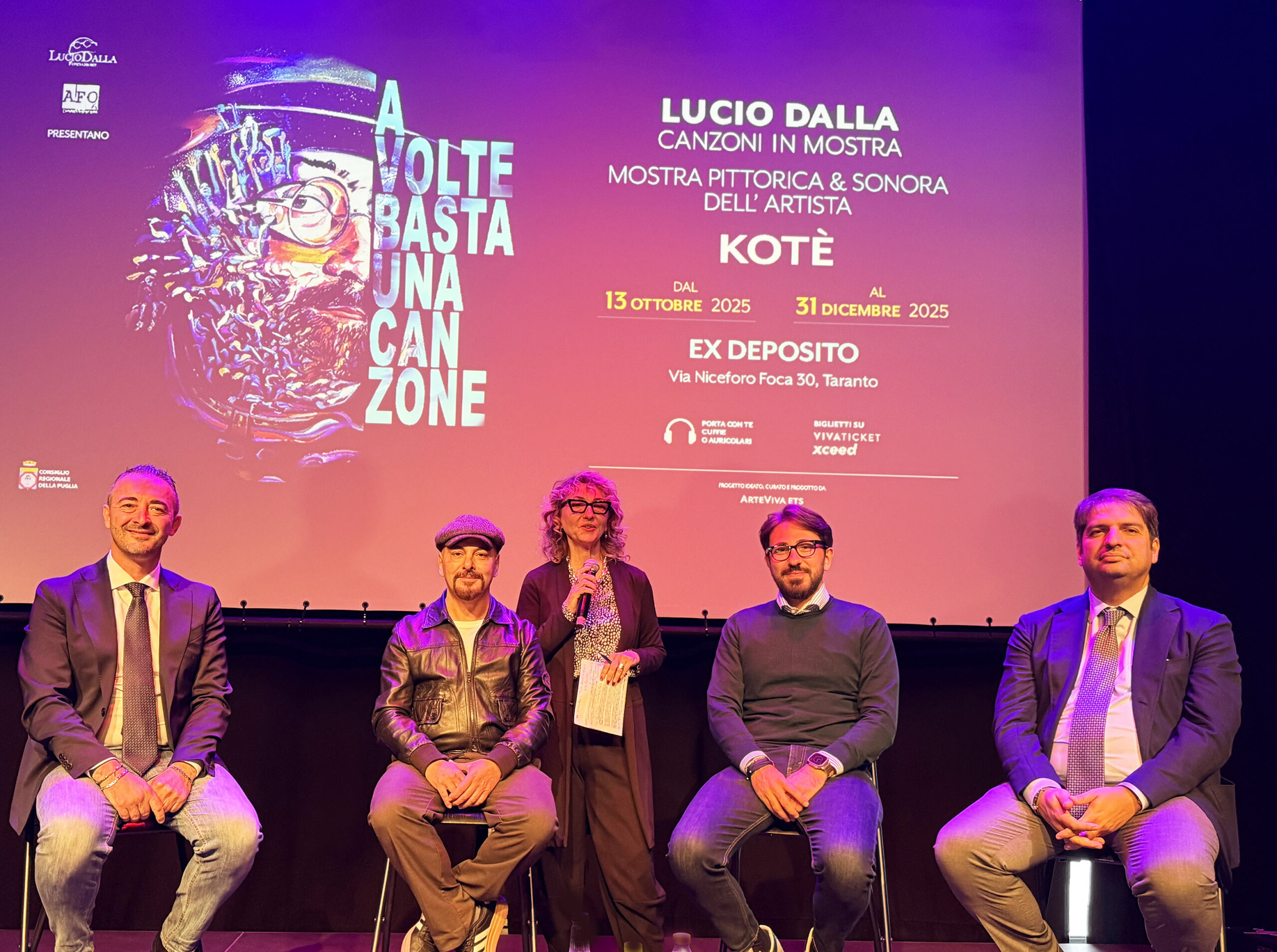 Presentata “A volte basta una canzone. Lucio Dalla Canzoni in mostra”