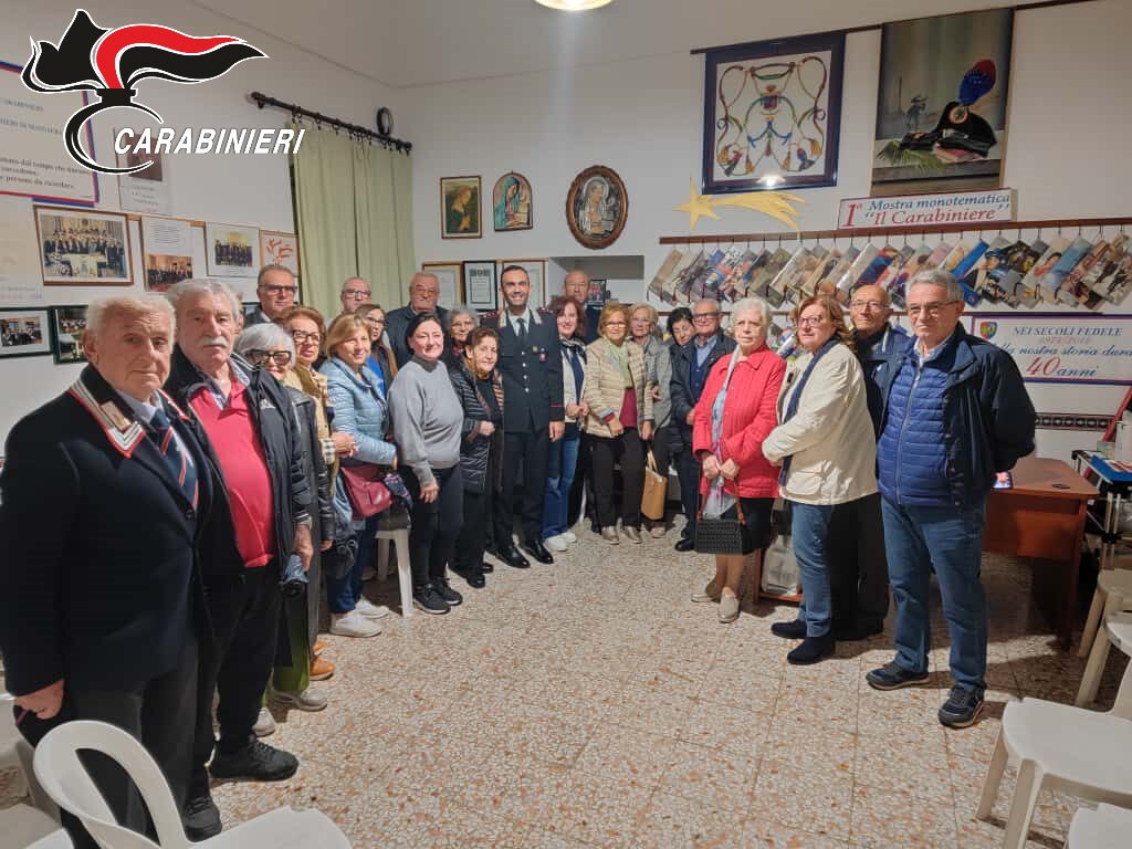 A Massafra un incontro con i carabinieri per prevenire le truffe