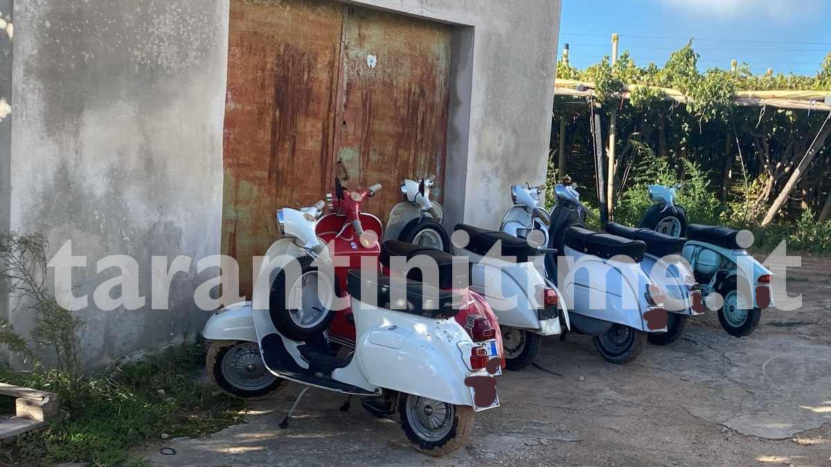 Rubano moto d’epoca, polizia le ritrova in tempo record