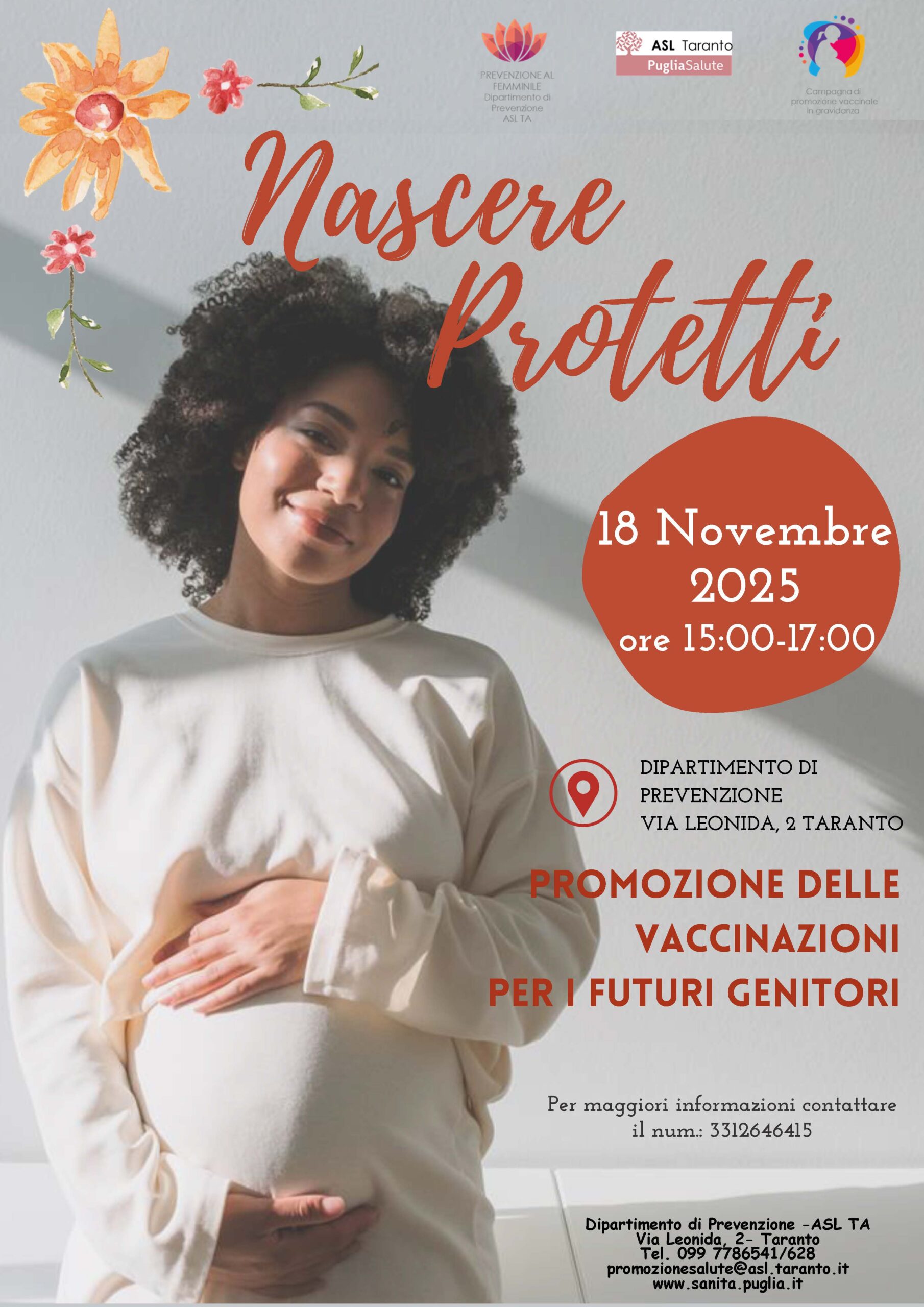 nascere protetti appuntamento di sensibilizzazione per le vaccinazioni in gravidanza da Tarantinitime.it nascere protetti appuntamento di sensibilizzazione per le vaccinazioni in gravidanza