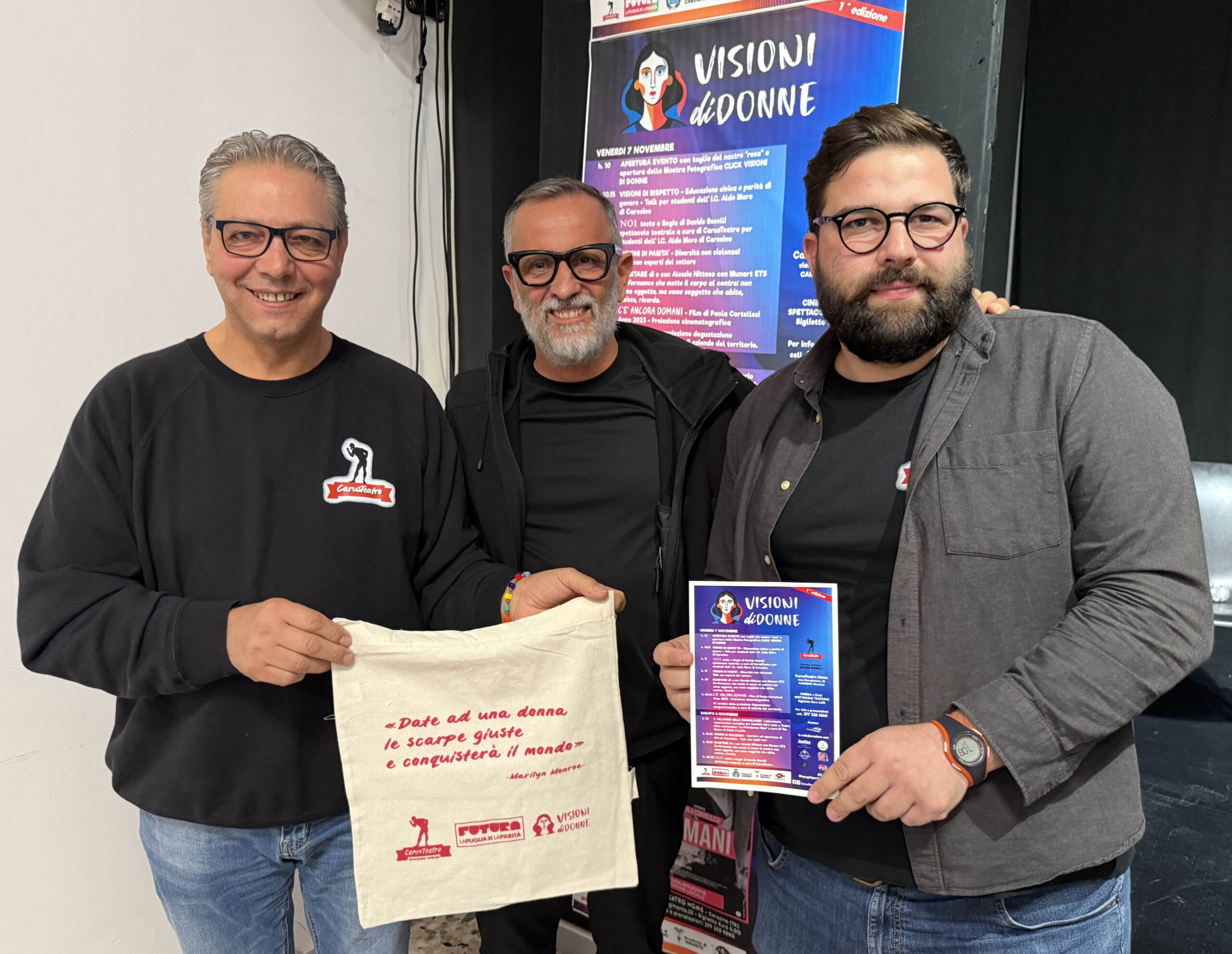 A Carosino con Marilyn Monroe le “Visioni di Donne” di CarusTeatro A Carosino con Marilyn Monroe le “Visioni di Donne” di CarusTeatro