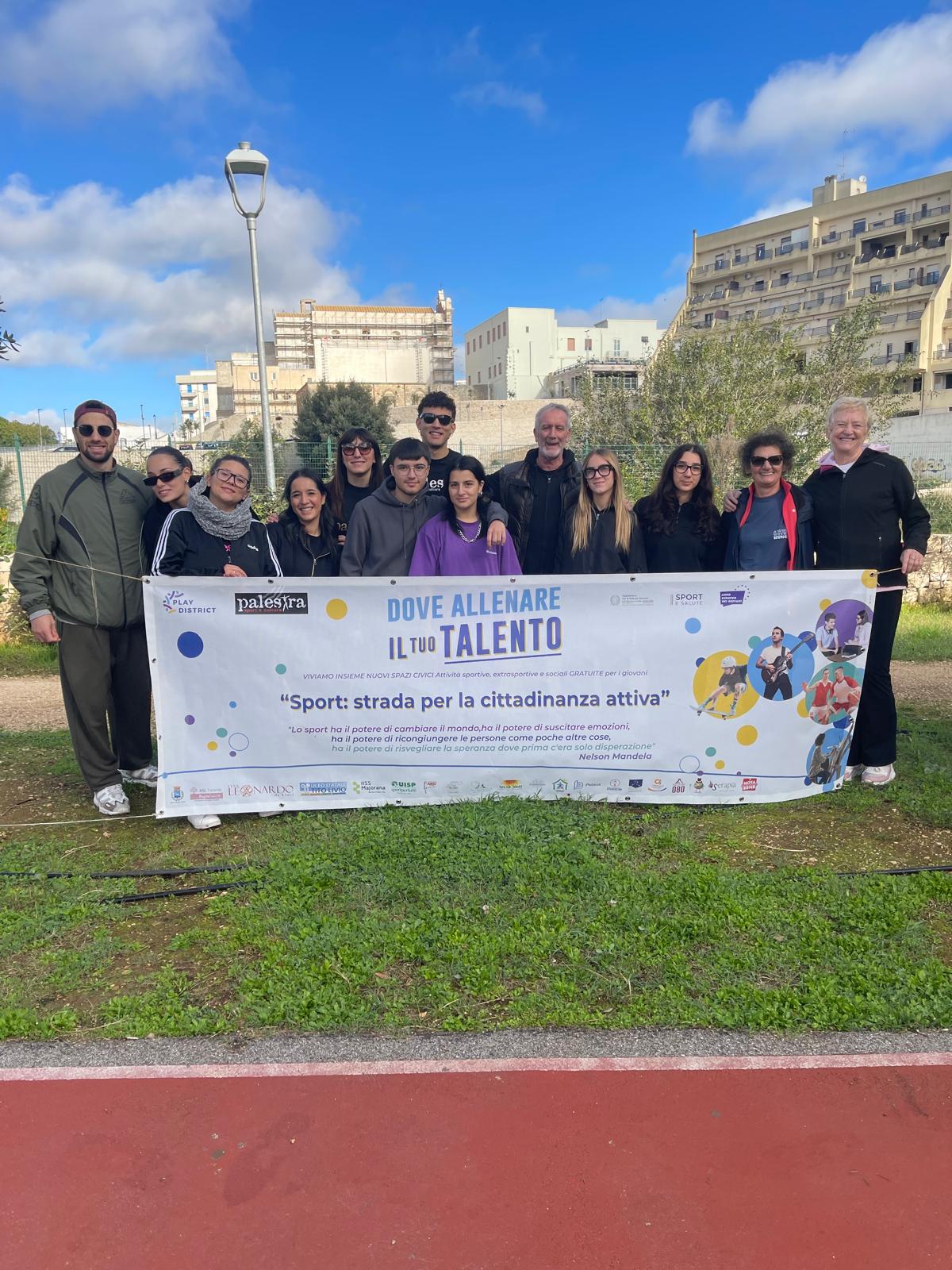 Il protagonismo dei giovani con “Sport: strada per la cittadinanza attiva”