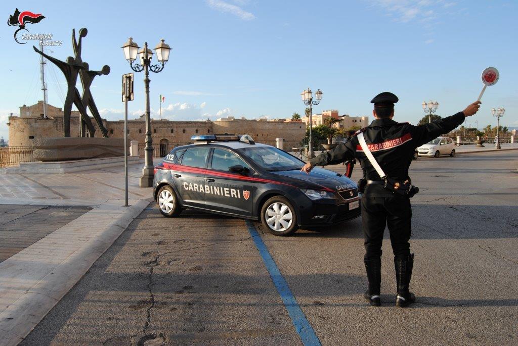 Controlli alto impatto dei Carabinieri a Taranto Controlli alto impatto dei Carabinieri a Taranto