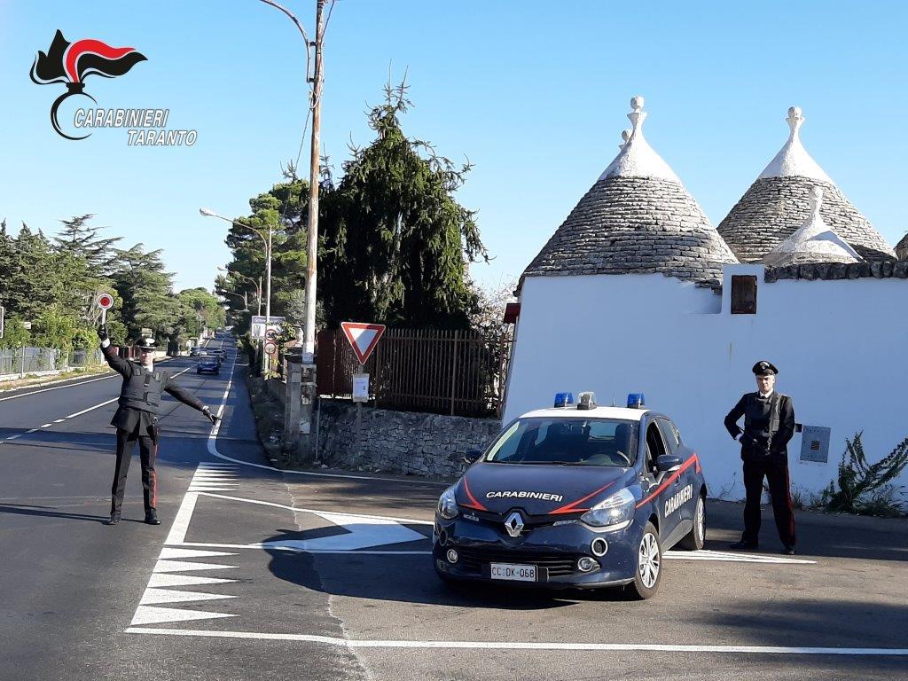 Controlli straordinari dei carabinieri sul territorio