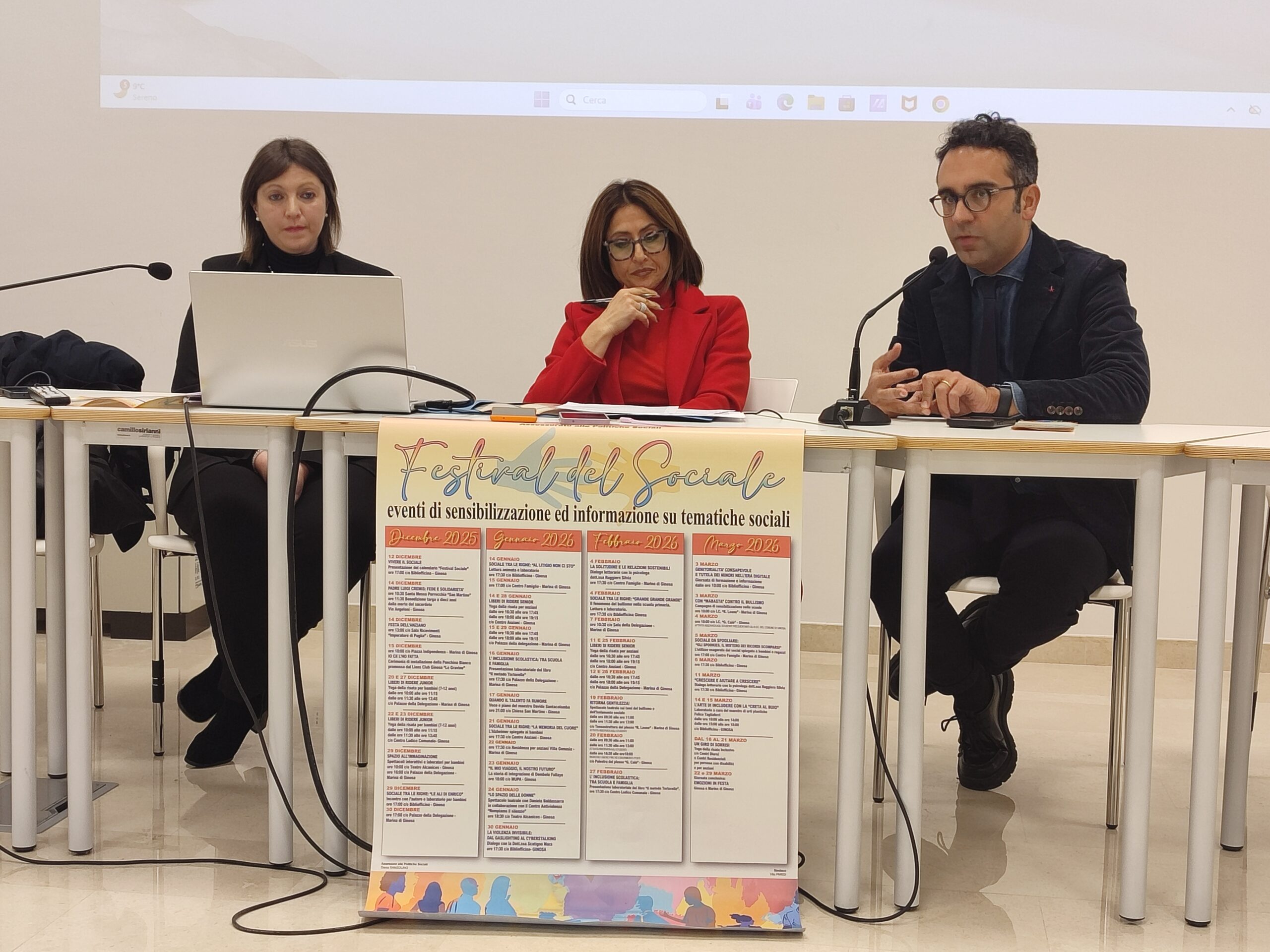 presentata a ginosa la prima edizione del festival del sociale da Tarantinitime.it presentata a ginosa la prima edizione del festival del sociale