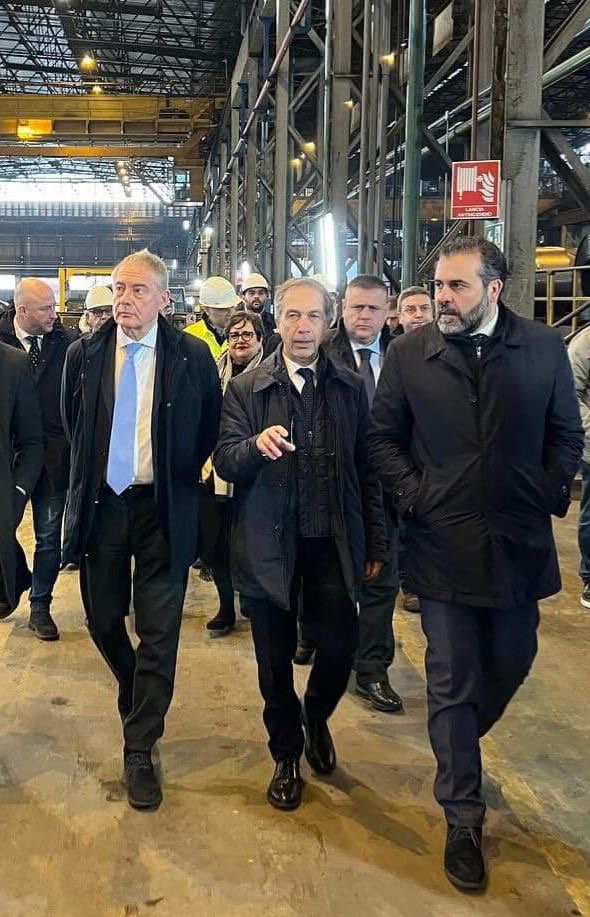 Ex Ilva, Maiorano (FdI) incontra il Ministro Urso: “Subito un tavolo istituzionale per ascoltare i lavoratori”